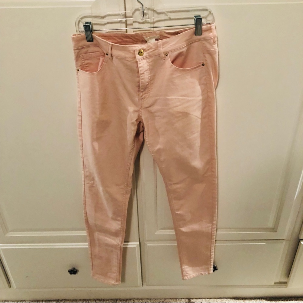 Blush Pink Jeans